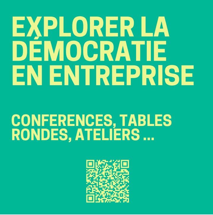 QRCode de l'évènement Démocratie en entreprise