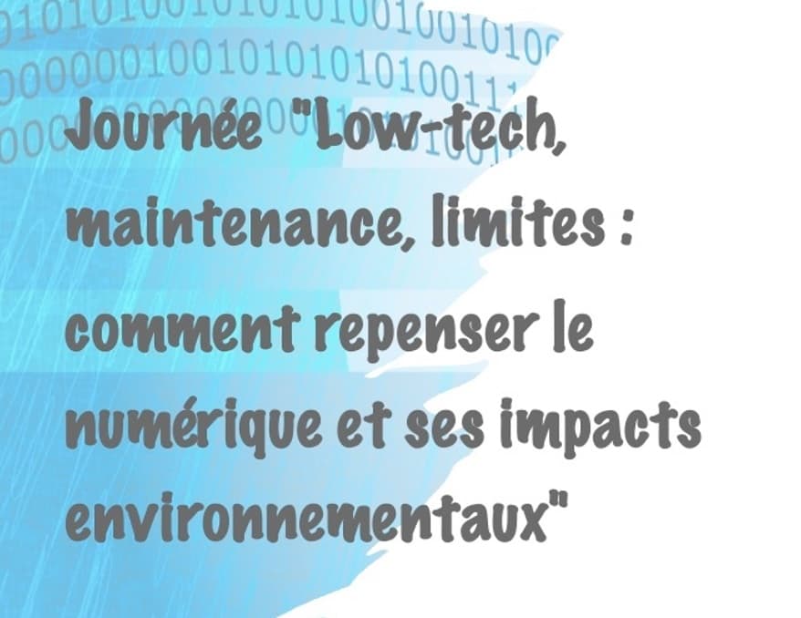 poster-Journee"Lowtech-maintenance,limites"